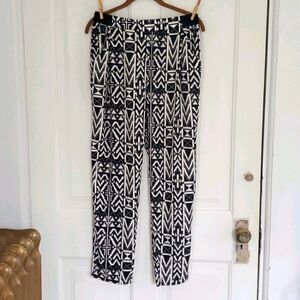 Esley Black & White Pants